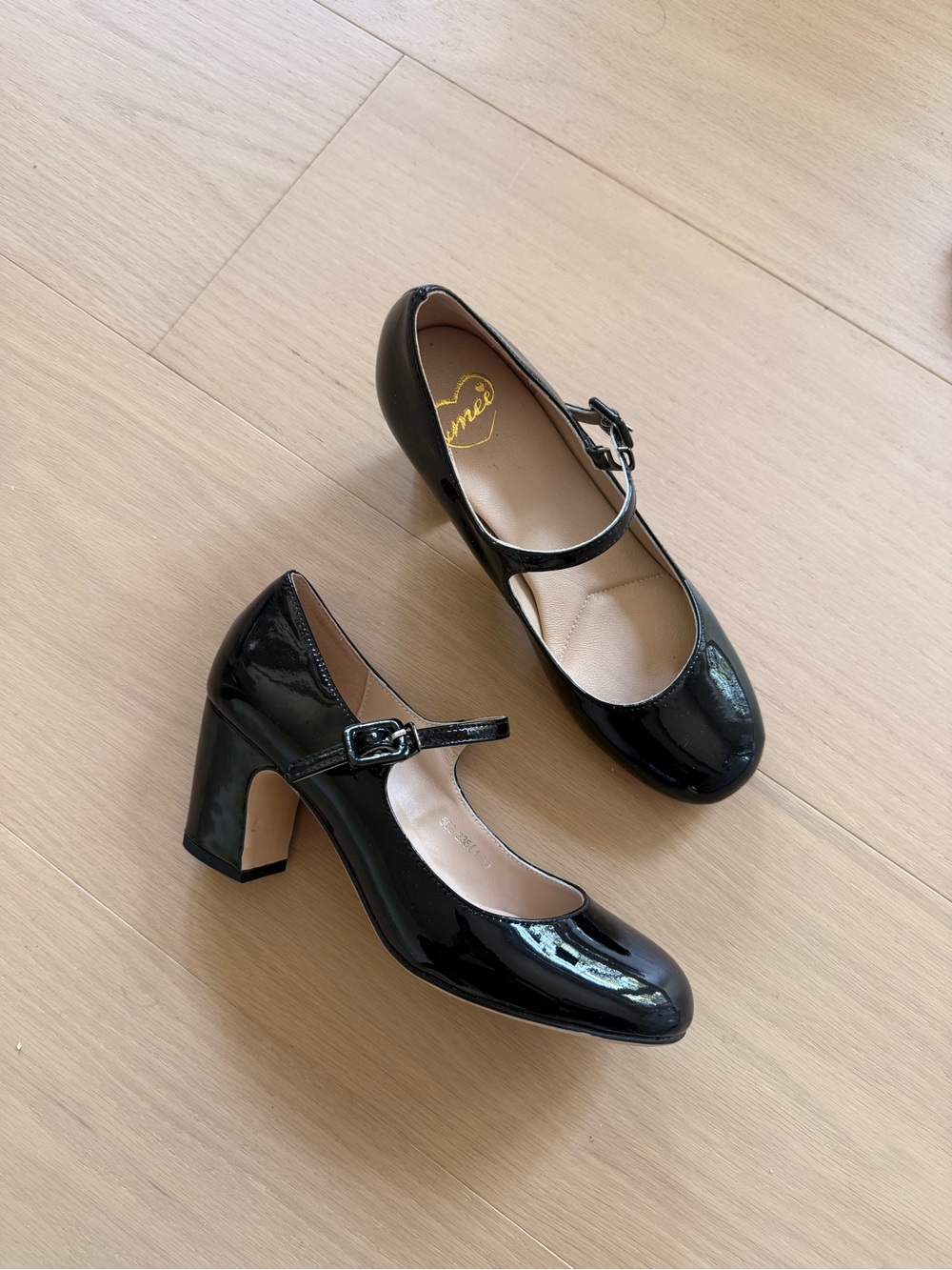 Classic Black Patent Mary Jane Heels